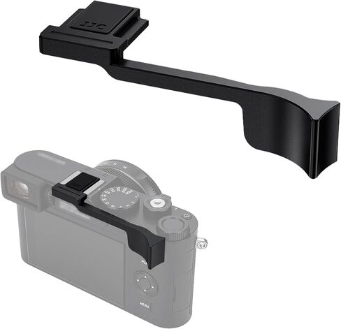 Thumb Up Grip for Leica D-LUX8 Camera, Aluminum Alloy Metal Thumb Grip with Hot Shoe Cover Protector Thumb Rest Support Holder, Not Affect The Use of DLUX8 Camera Buttons, D-LUX 8 Camera Accessories in Saudi Arabia