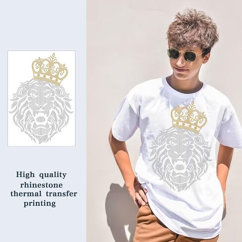INFUNLY Its My Birthday Iron on Transfers Crown Rhinestone Heat Transfer Decal 12x8" Bling Wine Glass Transfer Sip Sip Hooray Hotfix Rhinestone Patches for Tank Top Shirts Hat Jacket Accessories Decor in Saudi Arabia