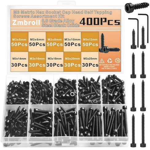 غطاء رأس مقبس Hex Cap Self Septing Smaps M4x8/10/12/14/16/18/10/20/25/35 ملم. in Saudi Arabia