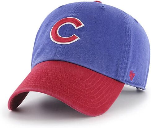 47 Brooklyn Dodgers Royal Blue Clean Up Adjustable Cap - MLB, Relaxed Fit, Vintage Throwback Baseball Dad Hat One Size in Saudi Arabia