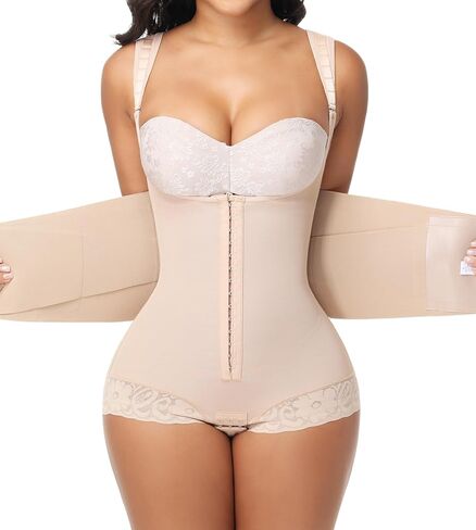 SHAPSHE Fajas Colombianas Moldeadoras Stage 1/2/3 Faja Body Shaper High Compression Garment Waist Shapewear for Women in Saudi Arabia