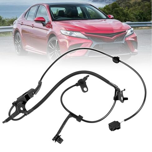 ABS Wheel Speed Sensor Front Left Fit for Toyota Camry/Avalon 2018-2022 Replace # 89543-06081 ALS3237 V70720407 5S15789 Driver Side Speed Sensor Wire Harness in Saudi Arabia