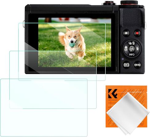 K&F Concept Rebel T7 T6 Screen Protector for Canon EOS Rebel T7 T6 T5 DSLR Camera & Hot Shoe Cover in Saudi Arabia