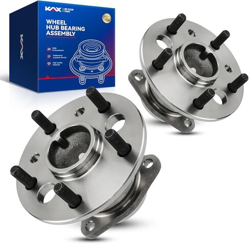 Kax 512319 زوج Hub Wheel Wheel Pair & Bearing For For 2006-2010 VW Jetta ، للفترة 2009-2010،2012-2022 VW Passat ، لعام 2013-2014 VW Jetta ، 5 Lug w/ABS in Kuwait