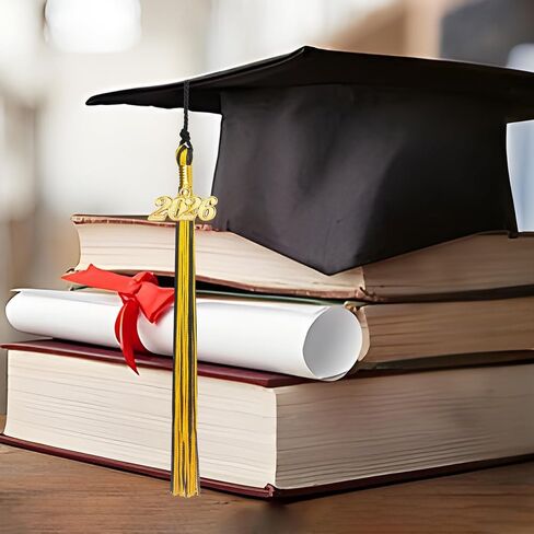 2026 Tassel Graduation ، Tassel Tassel Black ، Tassel Charms for Graduations Cap Decorations ، Tassels Memorial Grad Class of 2026 College High School Crugher Cenemonies Associations in Kuwait
