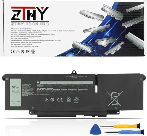 ZTHY New NYFJH استبدال بطارية الكمبيوتر المحمول Dell Precision 7530 7730 7540 7740 Series GW0K9 0WNRC VRX0J 0NYFJH 0GW0K9 451-BCGI 11.4V 8070mAh 97Wh 6Cell in Saudi Arabia