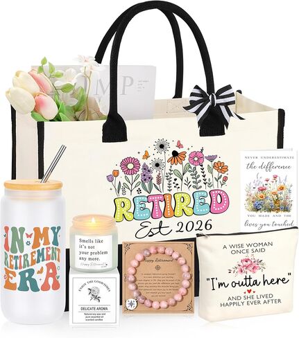 هدية التقاعد للمرأة 2025 ، أفضل هدايا التقاعد للنساء معلمة زميل في العمل ، أفكار متقاعدة سعيدة للممرضات جدة أمي in Kuwait