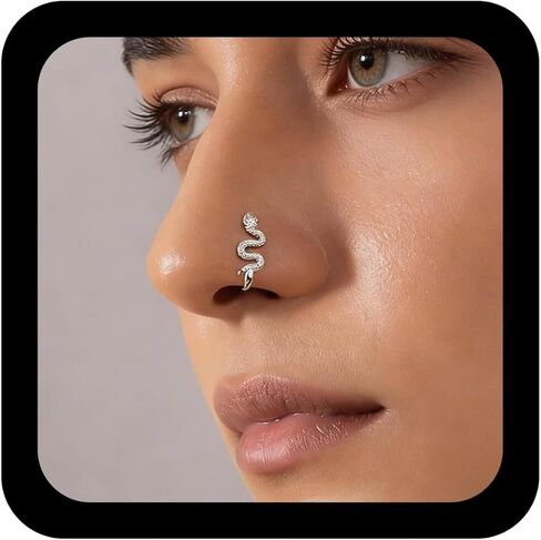 عتيقة ثعبان الأفعى ذات الأفعى الخاتمة الكفة القوطية النحاس الإفريقي الذهب مزيف غير مثقوب المقطع محكم المليئة بالنساء in Kuwait