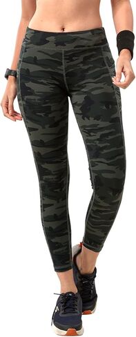 Dry Fit Women's Activewear Pants with Side Pockets | Stretchable Quick-Dry Workout Leggings Gym Yoga Pants in Saudi Arabia
