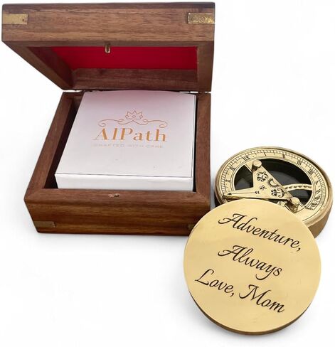 Compans النحاس البحري المصنوع يدويًا - هدية فريدة فريدة من نوعها مخصصة مخصصة. in Kuwait