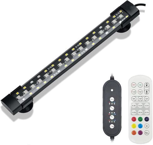 LED Aquarium Air Bubble Light Light Fish Surtain Surtain Surtain Stone Disk مع 36 LEDS Super Bright Lamped ، 13 لونًا تغييرًا في خزان الأسماك in Kuwait