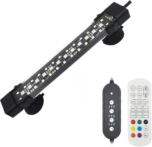 LED Aquarium Air Bubble Light Light Fish Surtain Surtain Surtain Stone Disk مع 36 LEDS Super Bright Lamped ، 13 لونًا تغييرًا في خزان الأسماك in Kuwait
