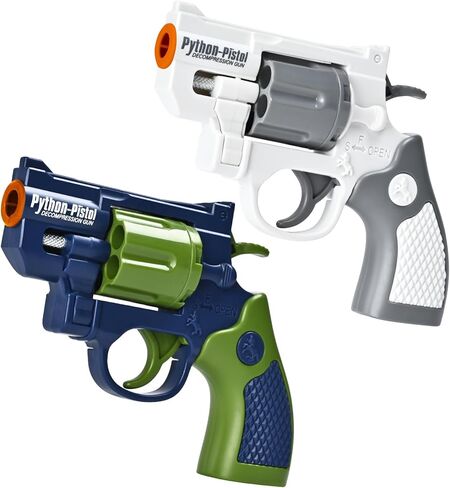 2 حزمة لعبة بنادق للمسدس Nerf مسدس - مسدس مسدس واقعية مسدس مسدس الأسلحة مع 30 رصاصة البلاستي in Kuwait