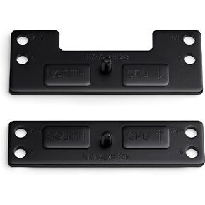 Noctua NM-AMB12, chromax.Black Offset AMD AM5 Mounting Bars for Improved Cooling Performance (Black)