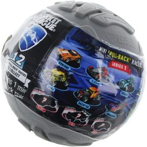 Rocket League Mini Pull-Back Racer Car Mystery Ball 1-Pack, Multicolor