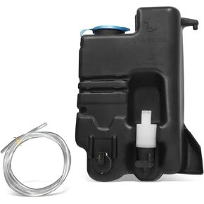 For Nissan Titan Windshield Washer Reservoir 2004-2014 | w/Pump & Cap | Fluid Level Sensor Port | NI1288139 | 289109FD0A