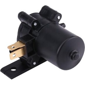 Qiilu 12V Windscreen Washer Pump Universal Windscreen Window Washer Water Liquid Pump SI-A0050 for Car Van Bus Truck