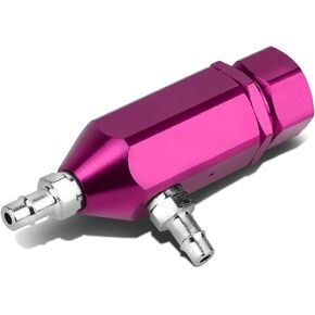 DNA MOTORING Manual Boost Controller, Universal Adjustable Turbo Engine Boost Controller, Aluminum Alloy-Purple, BC-T6-PP