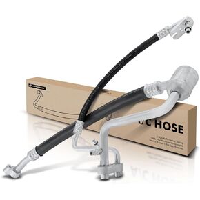 A-Premium A/C Suction and Discharge Line Hose Assembly Compatible with Chevrolet Traverse Buick Enclave 2013-2017, GMC Acadia 2013-2016, Acadia Limited 2017