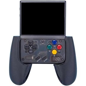 3D Printed Grip Handle for Miyoo Mini Plus Game Console Miyoo Mini+ Controller Accessories (Black)