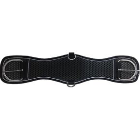 Majestic Ally Heavy Duty Mesh Cinch Girth Stainless Steal Buckles for Western Saddle - 26", 30" and 34"