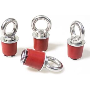 4 Pcs 1" ATV UTV Tie Down Anchors, RZR Tie Down Anchors for Polaris RZR (Up to 2020) 900 1000 Turbo Sportsman 570 850 ACE 500 Lock & Ride Tie Down Anchors, Not Fit Ranger General