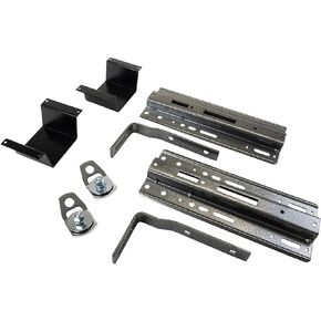 Lippert Components HappiJac Truck Camper Tie-Down Kit; 2003-2008 Dodge Tiedown Set, Front Support Braces, Brackets, Rear Anchors, Installation Hardware - FT-DR2