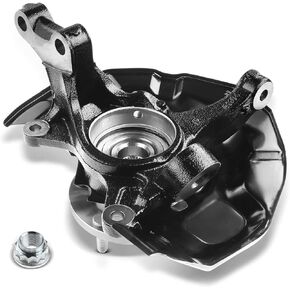 A-Premium Front Steering Knuckle & Wheel Bearing Hub Assembly Compatible with Toyota Camry 2004-2006 3.0L or 3.3L, Lexus ES330 2004-2006 3.3L, w/5-Lug, Right Passenger Side, Replace # 4321158010