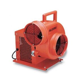 Allegro Industries 9504-50 High Output Blower, Electric 3/4 Hp Motor, Cage Enclosed