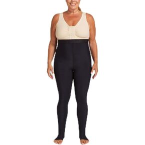 MARENA LIEMLMS Lipedema Mid-State Everyday Management Legging with Flexfit Comfort Ankle, 15-20 mmHg Compression