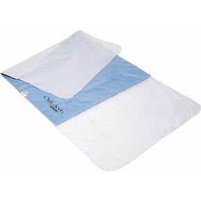 Essential Medical Supply Quik Sorb Deluxe 34" x 36" Resuable Underpad with 18" Tucks