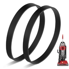 JEDELEOS Vacuum Belts for Dirt Devil Style 12, Replacement Belts for Dirt Devil (Royal) Ultra Vision Turbo Upright Vacuum Cleaner, Replace Parts 1LC0011600 & 3910355001 (Pack of 2)