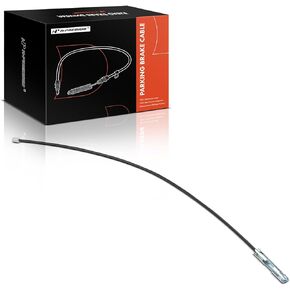A-Premium Intermediate Side Parking Brake Cable Assembly Compatible with Dodge Models: Dakota 1997-2004 - Replace # 52009086
