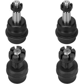 Drivestar 4Pc K3134 K3185 Front Suspension Kit Upper & Lower Ball Joints Assembly for 2007 2008 2009 2010 2011 2012 2013 2014 for Jeep Wrangler 1999 2000 2001 2002 2003 2004 for Jeep Cherokee