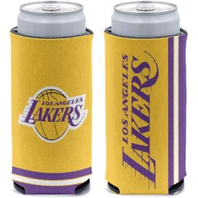 WinCraft NBA Los Angeles Lakers Slim Can Cooler, Team Colors, One Size