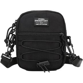 Long Keeper Small Crossbody Bag - Women Men Sport Nylon Shoulder Bag Waterproof Travel Running Casual Work Messenger Bag