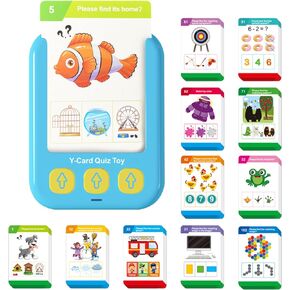 Toddler Flash Cards for Logical Thinking & Basic cognition，Parent-Child Interaction Toys for 3 4 5 6 Year Old Boys Girls，Learning Educational Montessori 110 Children's Questions， Kids Gifts