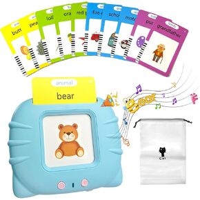 CROOIRE Educational Talking Flashcards& Toys for Ages 1-6, 224 Sight Words, Shapes, Colors, Speech Therapy, Autism Sensory Learning - Ideal Gifts for Toddler Boys & Girls (Beer) in Saudi Arabia
