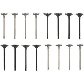Silscvtt 16 x Intake Air-out Engine Valves Replacement for GM 2.0L 2.2L 2.4L Ecotec DOHC