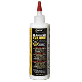 PC Products PC-Universal Glue, High Performance Adhesive, 8 oz, 808085, (Pack of 6)