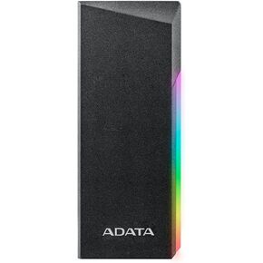 ADATA EC700G Aluminum USB 3 Gen 2 Type-C M.2 2280/2242/2230 PCIe/NVMe/SATA SSD External Portable Enclosure Case Adapter Tool-Less Design (AEC700GU32G2-CGY)