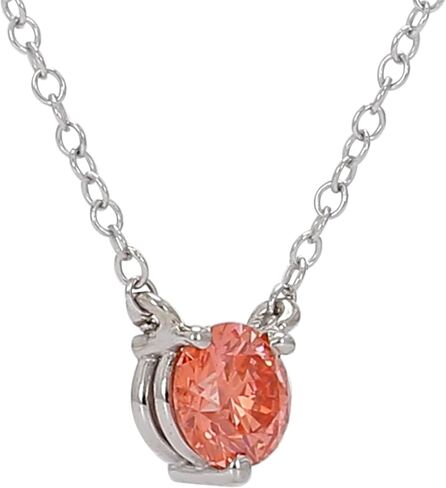 14k Gold Lab-Created Diamond Pendant Solitaire Necklace (0.33 cttw, VS2-SI1 Clarity) 18" in Saudi Arabia
