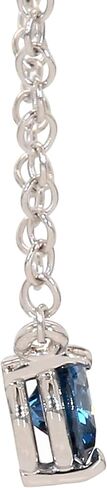14k Gold Lab-Created Diamond Pendant Solitaire Necklace (0.33 cttw, VS2-SI1 Clarity) 18" in Saudi Arabia