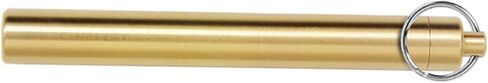 GLEAVI 2 Pcs Portable Toothpick Holder Pill Dispensers Pill Keychain Pill Holder Keyring Brass Keychain Toothpicks Holder Tooth Pick Holder Toothpick Dispenser Container Travel Outdoor in Saudi Arabia