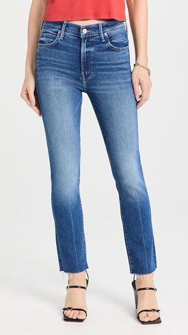 MOTHER Women's The Rascal Ankle Fray Jeans in Saudi Arabia