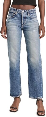 MOUSSY VINTAGE Women's Trigg Straight Jeans in Kuwait