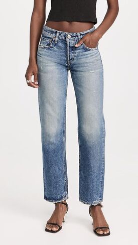 MOUSSY VINTAGE Women's Trigg Straight Jeans in Kuwait