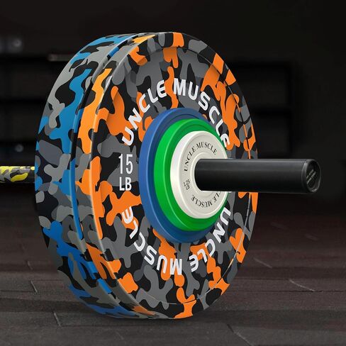 Rubber Change Plates 0.25-0.5 -0.75-1 -1.25-2.5 -5LB Set Fractional Weight Plates No Odor No Scratch Eco-Friendly Bumper Plates for Starting Strength Progressive Overload Training in Saudi Arabia