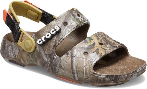 صنادل Realtree الكلاسيكية للرجال والنساء من كروكس للبالغين من الجنسين in Kuwait