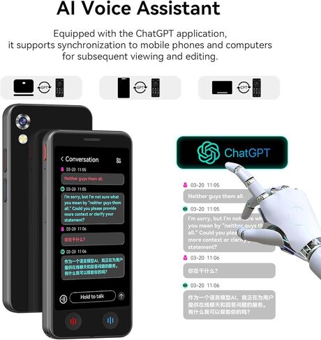 جهاز مترجم اللغة، مترجم لغة فوري ثنائي الاتجاه مع 139 لغة، شاشة لمس عالية الدقة 5.0 بوصة، جهاز مترجم غير متصل/صور/ذكاء اصطناعي لتعلم الأعمال أثناء السفر in Kuwait